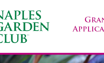 Naples Garden Club 2025 Grants Program Now Open